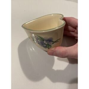 Pfaltzgraff Garden Party Heart Shaped Bowl